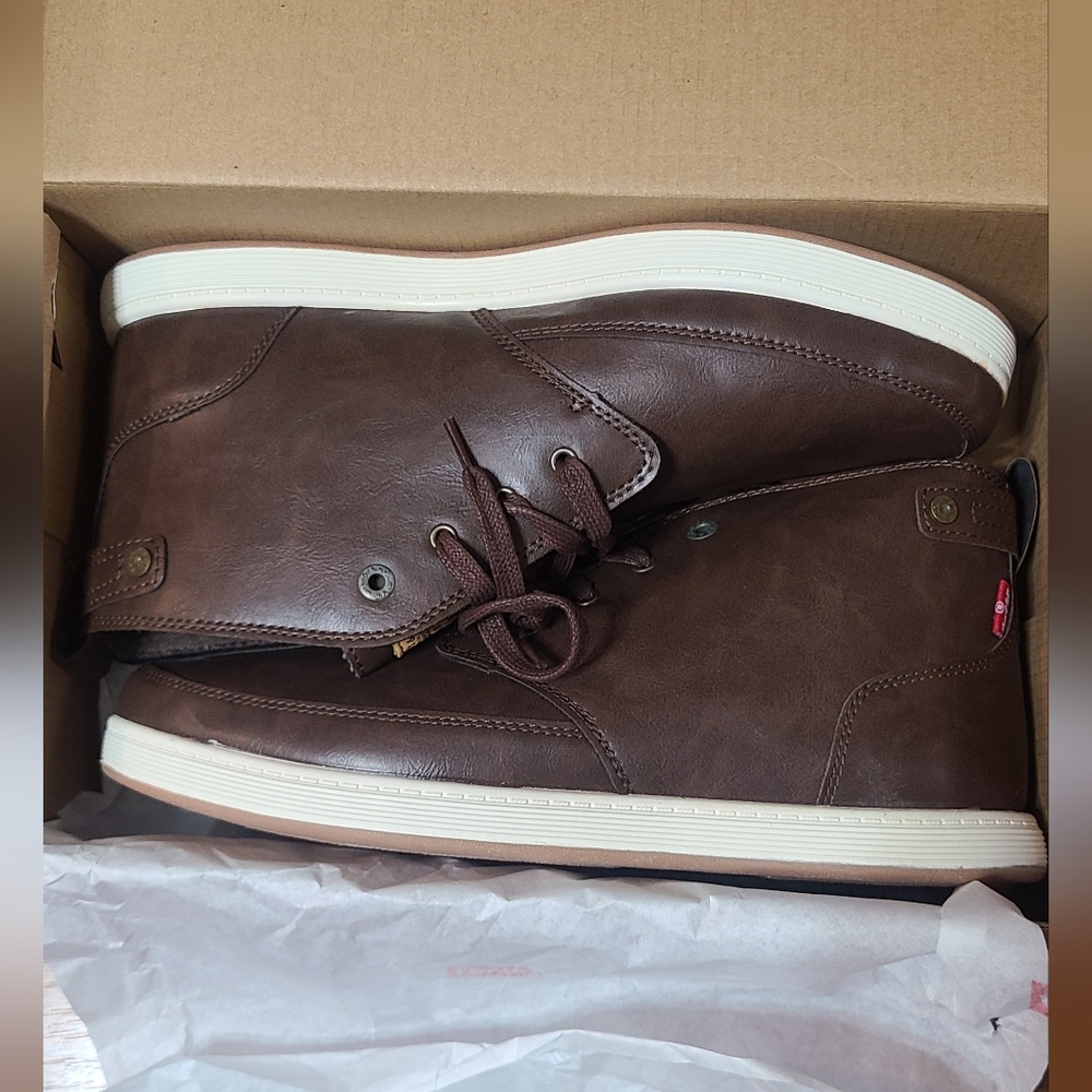 Levi's Levi's Men's Atwater-BRNSH Levis Chukka Sneakers Shoes - Picture 4 of 4